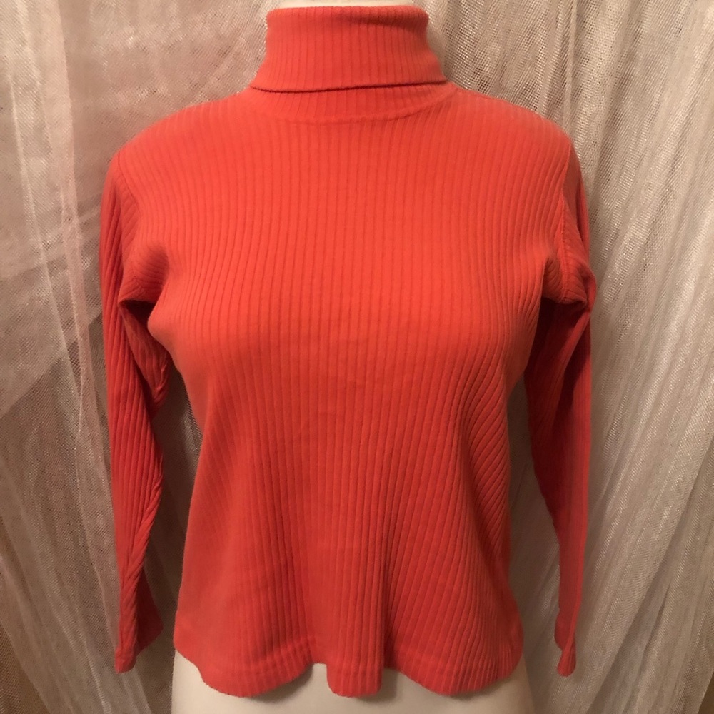 Pasta Orange Turtleneck